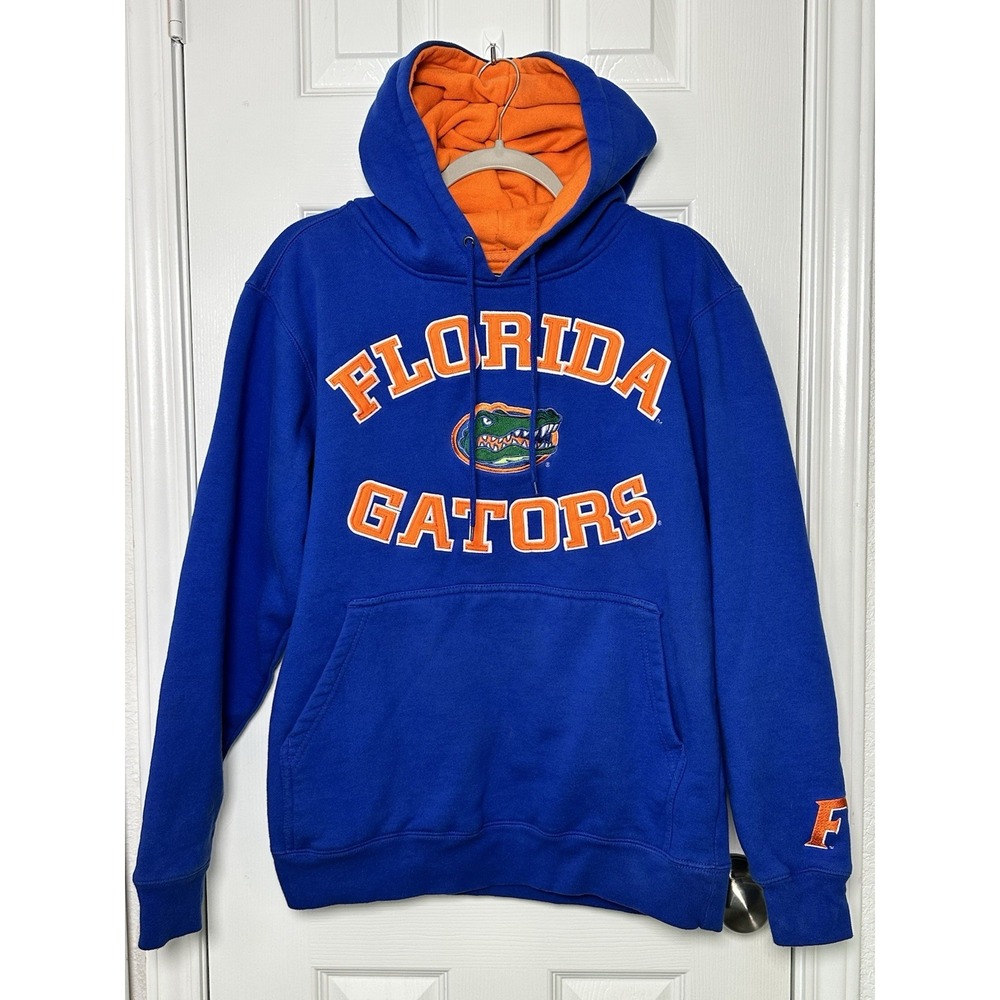 Team Edition Florida Gators Blue Fully Embroidered Pullover Hoodie Men's Small - Picture 2 of 14